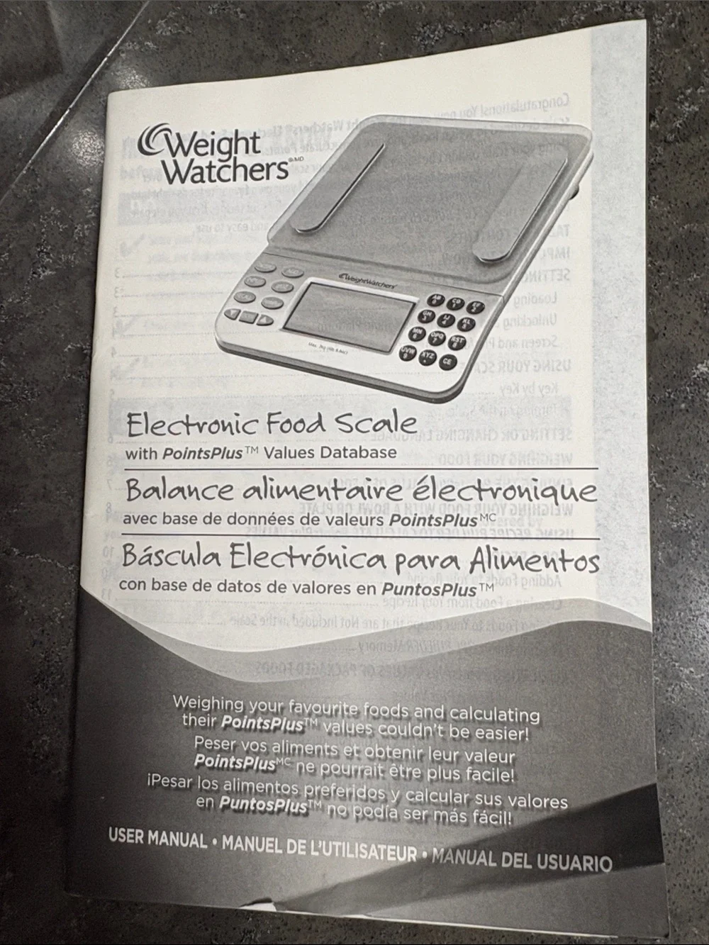 Weight Watchers Electronic Food Scale - Picture 9 of 10